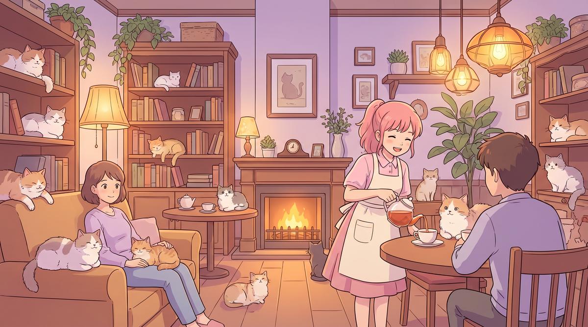 四虎猫咖日常治愈动漫